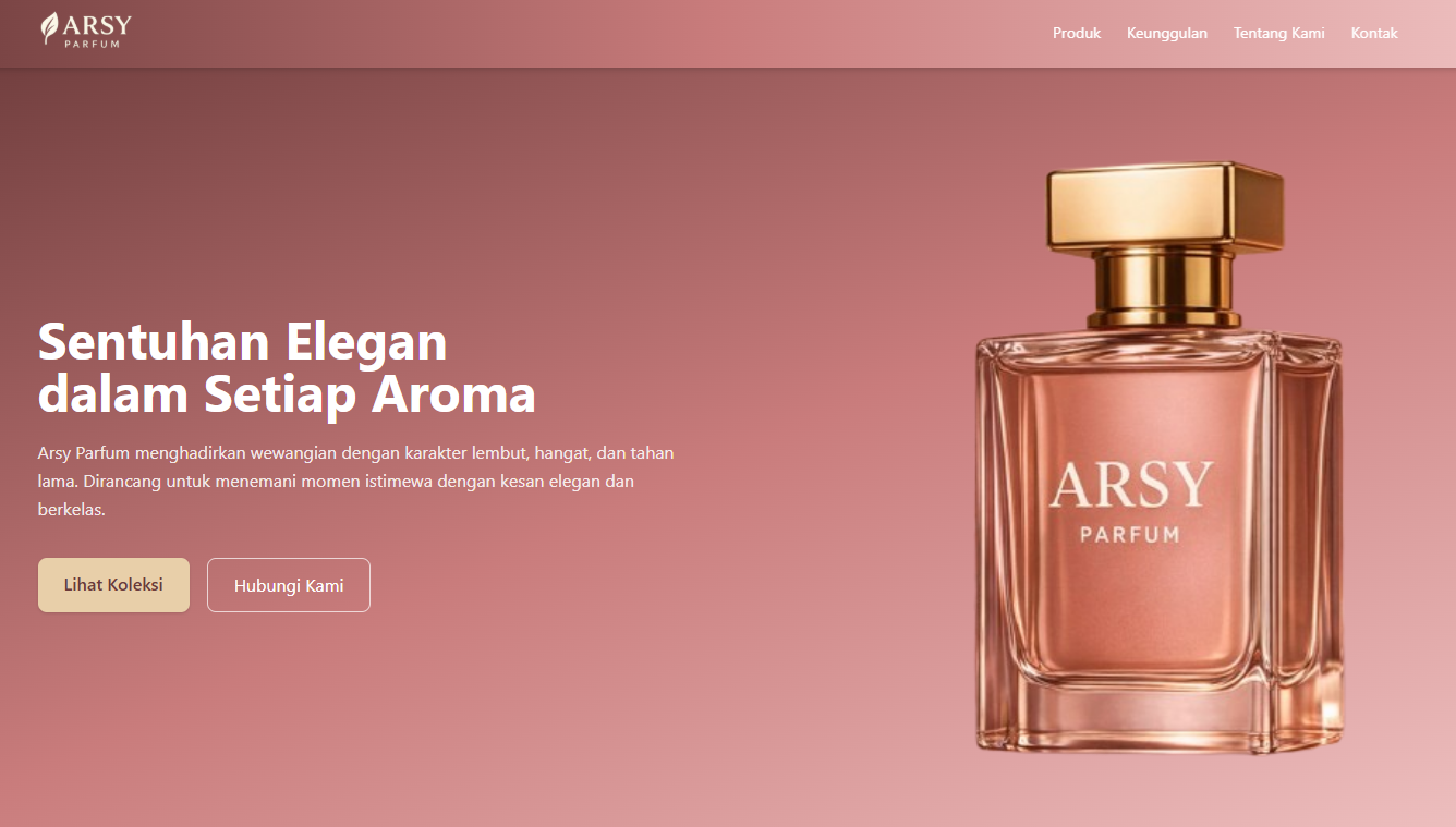Website Toko Parfum